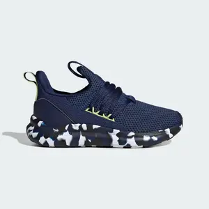 Adidas Lite Racer Adapt 7.0 Dark Blue Cloud White Pulse Lime (GS) JS4347 New