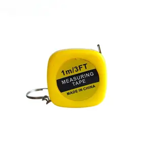 Mini 1 Meter Tape Measure, Portable Keychain Ruler for Home Sewing, Durable Measuring Tool for DIY Projects, Easy Carry Design