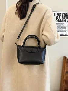 Women's Fashion Crossbody Bag, New Style Dumpling Bag, Zipper Design, Portable Small Bag for All Occasions, Casual Style