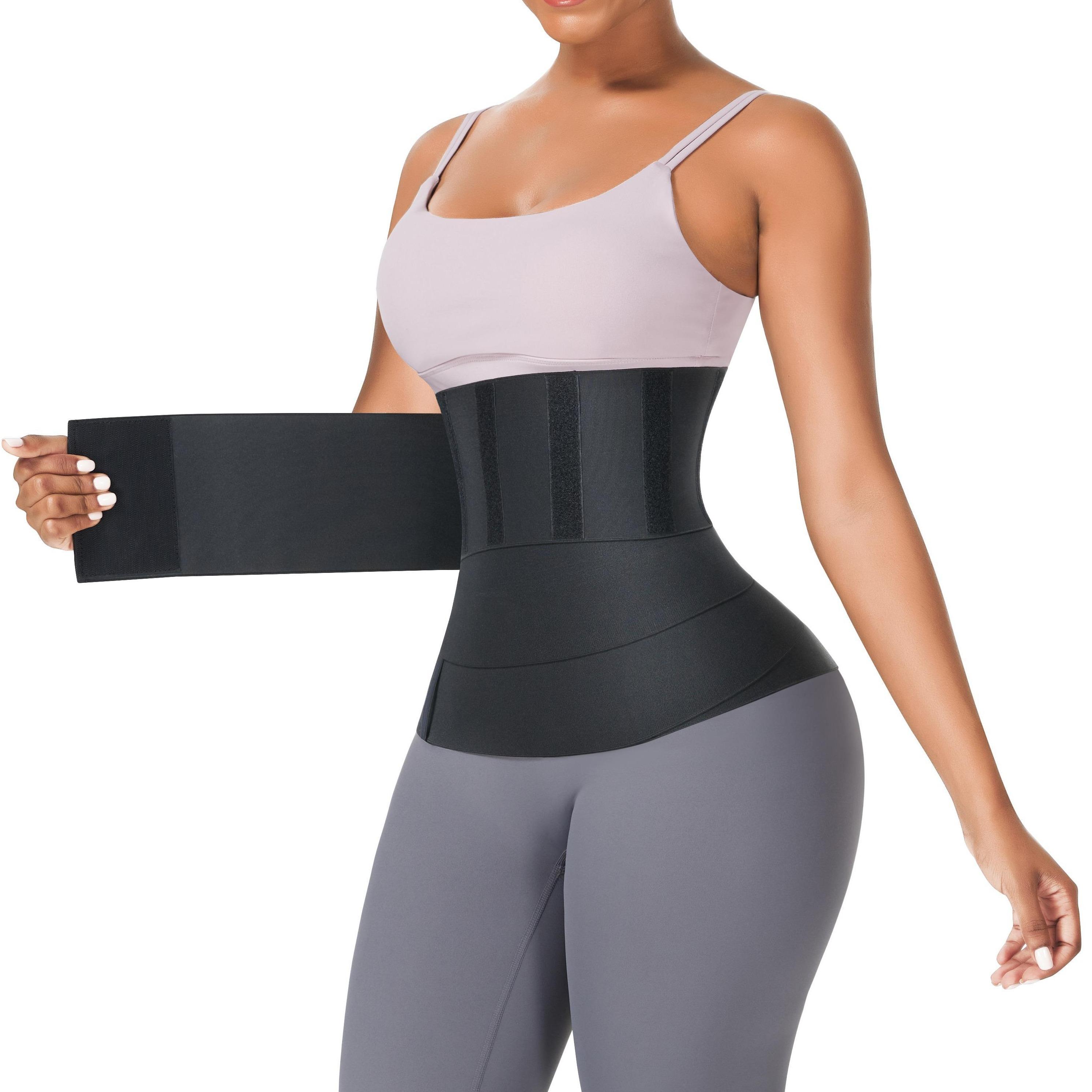 FeelinGirl Snatch Me Up Bandage One Size Fits Up to 5XL for Women Invisible Wrap Tummy Control Wrap Belt Gym Shapewear W