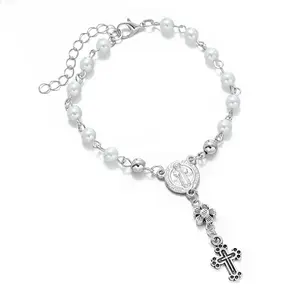 Trendy Alloy Cross Cherry Car Pendant, Cars Accessories, Car Ornament, Auto Accessories