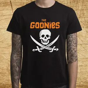 The Goonies Men's Black T-Shirt Size S-5XL