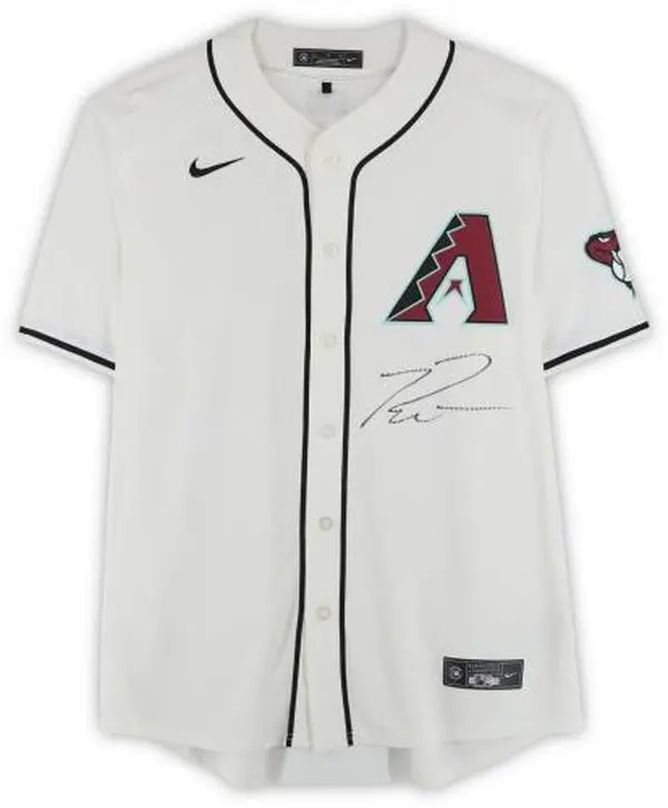 Framed Ryan Waldschmidt Arizona Diamondbacks Autographed White Nike Replica Jersey - Fanatics Authentic Certified - MLB Memorabilia