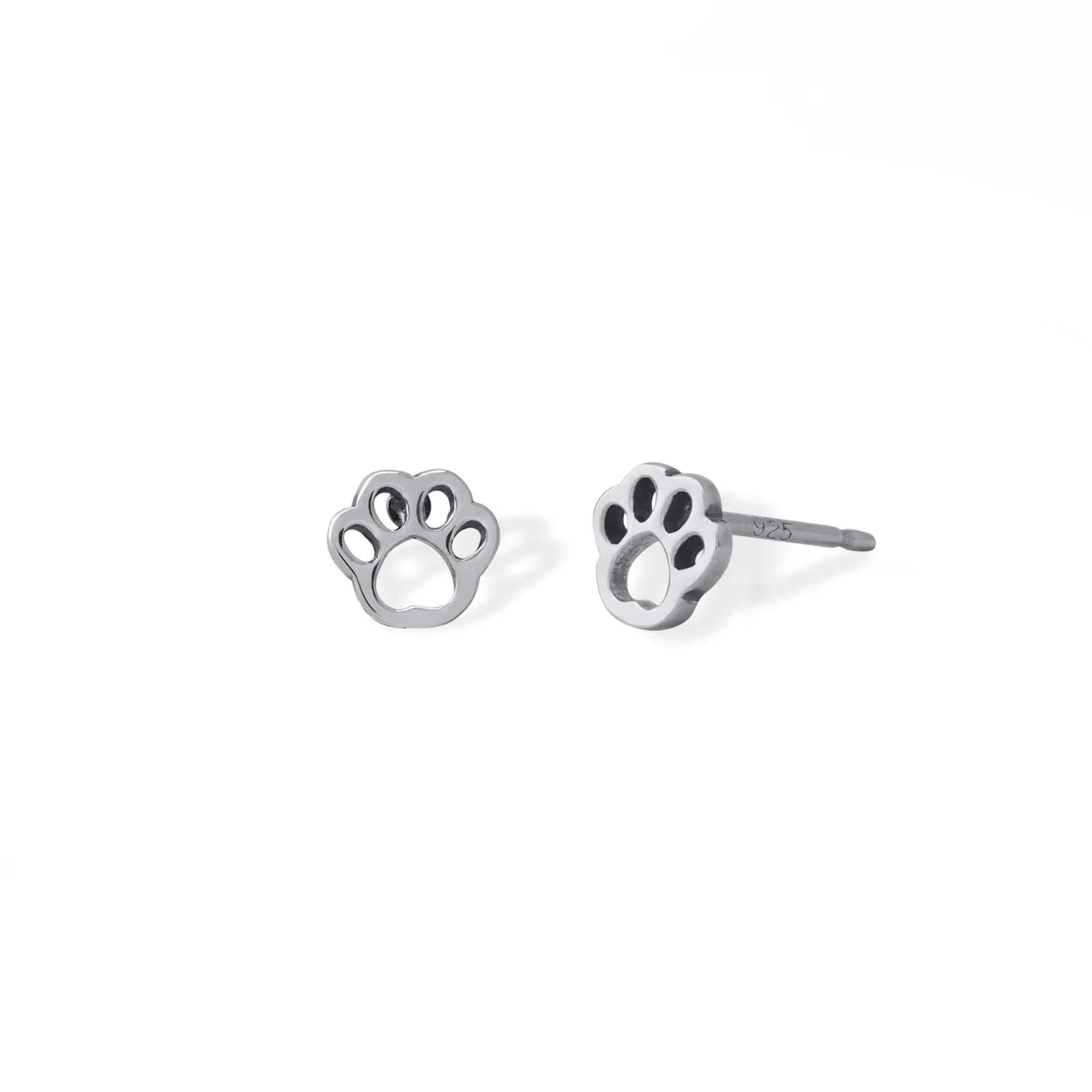 Puppy Dog Paw Stud Earrings