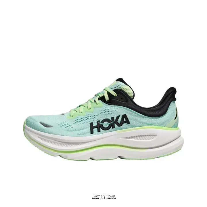Unisex Light Mint Green Road Running Sneakers, Ultra Cushioned Foam Midsole, Breathable Knit Mesh Upper, For Daily Jogging & Long Distance Training