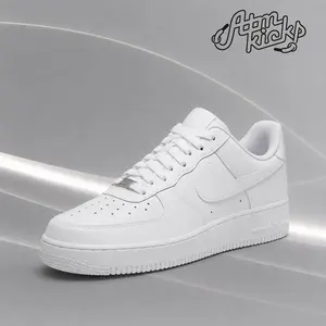 Nike Air Force 1 Low '07 White CW2288-111 Authentic Shoes Footwear Sneaker Trainer Comfortable Walking Fashion Trending Gift