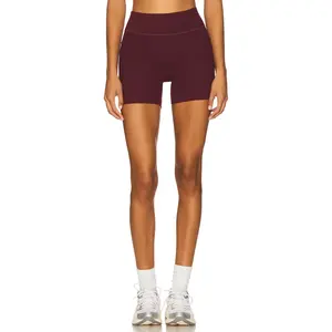 437 The Essentials Short in Black Cherry