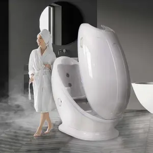 Osaki LK-219B Spa Capsule with Adjustable Seat & Steam Sauna Feature - Removable Steam Generator & Dual Speakers Included