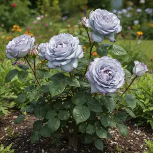 100 Light Lavender Rose Seeds Soft Purple Garden Blooms Ideal for Borders Flower Beds and Decorative Gardens