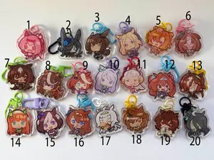 Uma Musume Keychains, Cute, Durable, And Perfect For Bags, Keys, Or Gifts. Great For Daily Use Or As Thoughtful Little Gifts For Your Friends And Yourself.