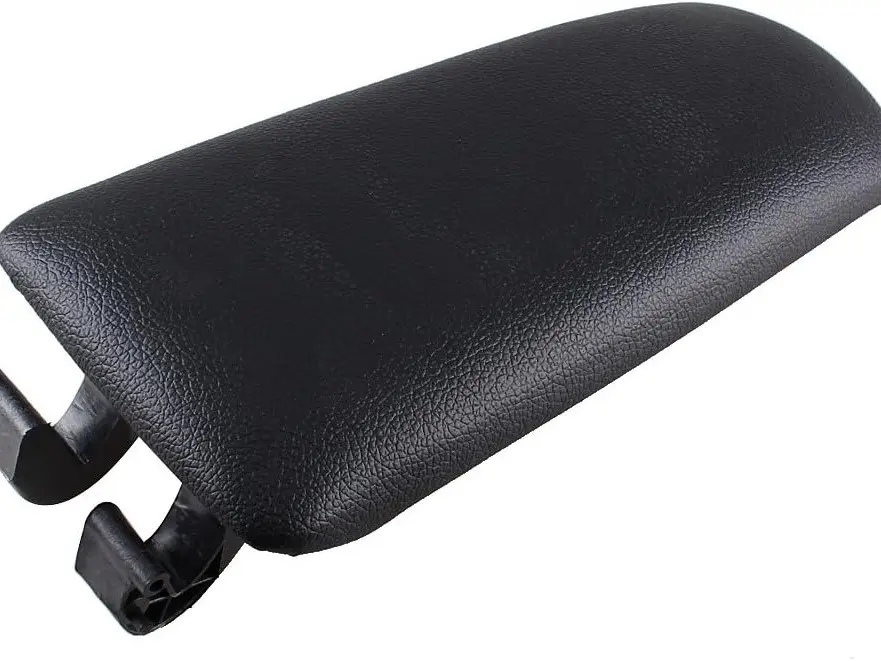 Armrest Arm Rest Center Console Lid Cover Compatible for A4 B6 B7 2001 2002 2003 2004 2005 2006 2007 2008 Leather 8E0864245E (Black)