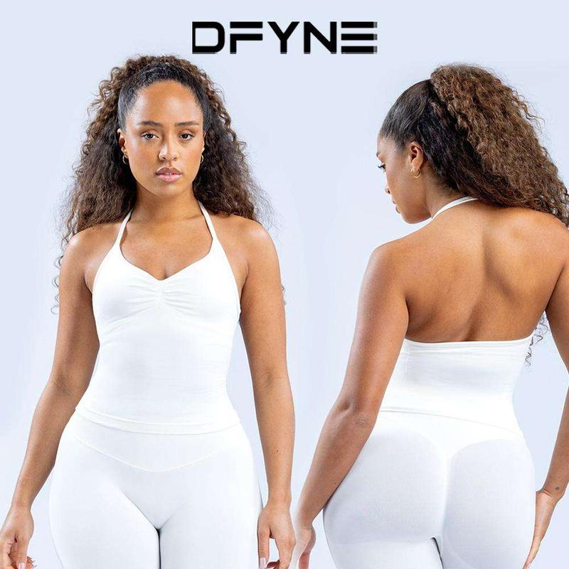 DFYNE Impact Shorts Set – Seamless Sculpted Fit with Cross-Back Support Bra & Booty-Lifting Bottoms