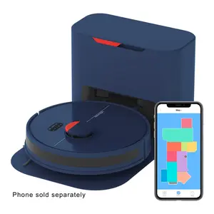 bObsweep Dustin Wi-Fi Self-Emptying Robot Vacuum and Mop
