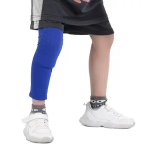 Children's Lycra Honeycomb Anti-Collision Knee Pads Outdoor Basketball Football Breathable High Elastic Sports Knee Pads Sports Protective Gear "man" "fashion" "advanced" "design sense"