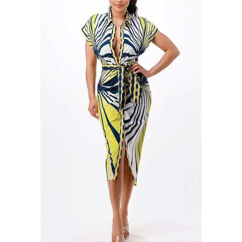 Evergreen Dress ( Lime)