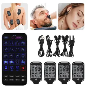 4-In-1 Massage Instrument Ces Sleep Aid + Nasal Care Device, Portable Muscle Massagers, Body Waist Shoulder Leg Sports Workout Muscle Relaxation Massager Set