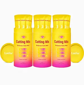 3 Pack LeeFar Cutting Drink Mix – | CT Strawberry Açaí Flavor – | (30 Servings)