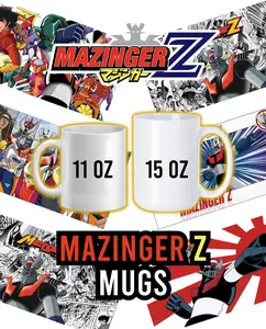 Mazinger Z 11oz & 15oz Mugs