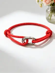 Simple Style 3mm Thin Cord Bracelet, Unisex Handmade Sliding Fashion Knot Bracelet, Friendship Gift, All Seasons