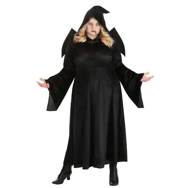 Women's Plus Size Vampire Cloak Costume