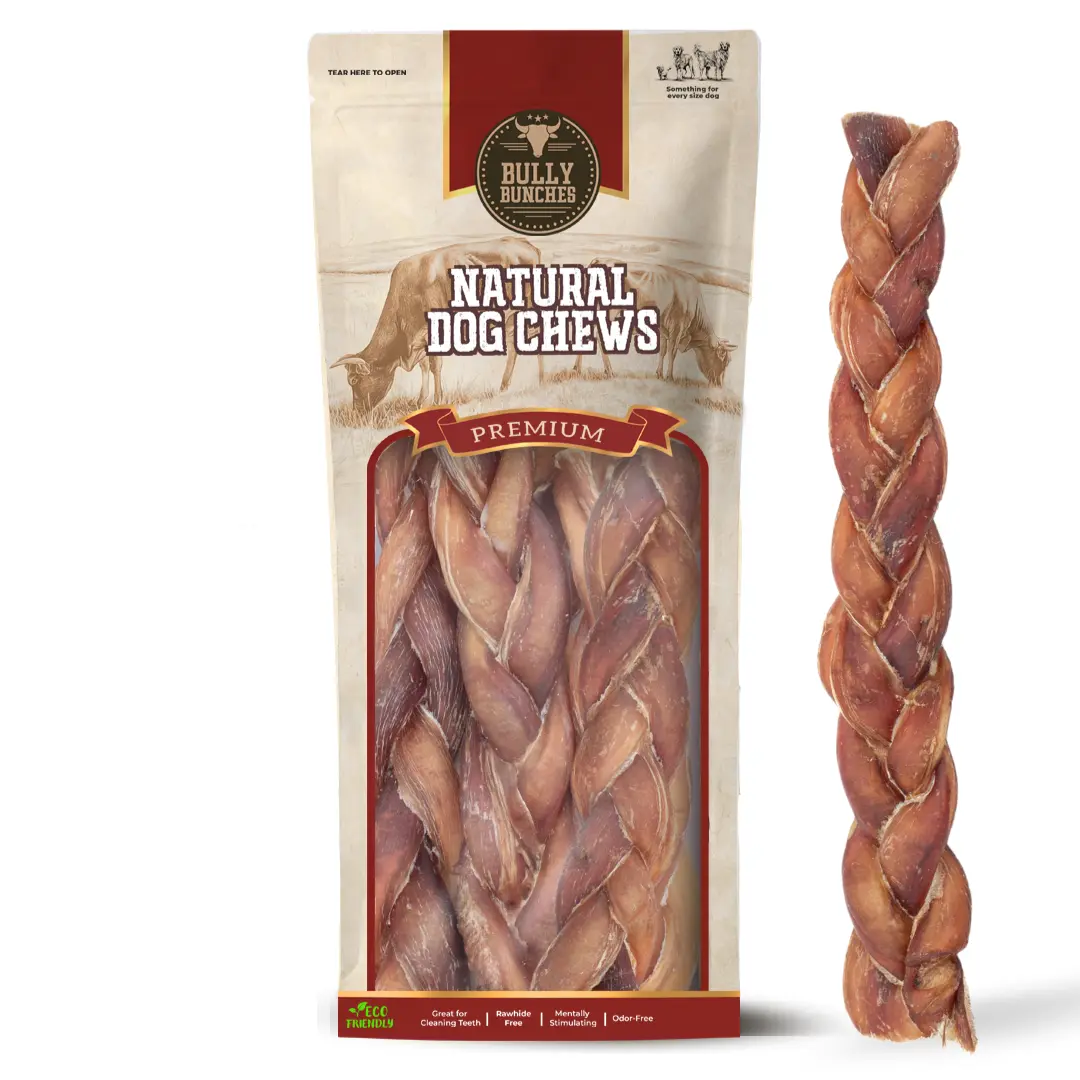 12 Inch Jumbo Braided Bully Stick 12 Inch Jumbo Braided Bully Stick