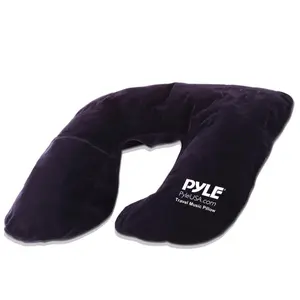 Travel Music Pillow - Neck Support, Bluetooth Speakers, Rechargeable Battery