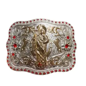 Hebilla Vaquera San Judas Hebilla Charro San Juditas Western Style Cowboy Belt Buckle Saint Jude