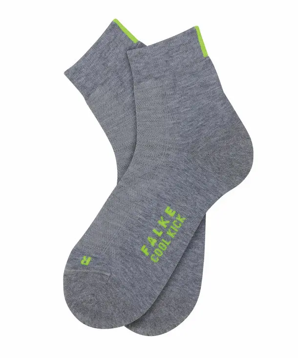 Cool Kicks Quarter-Length Sports Socks - Cooling Polyester Blend, Lightly Padded Sole, Anatomical L/R Fit, Moisture-Wicking, Sport Socks, Dry Feet Solutions