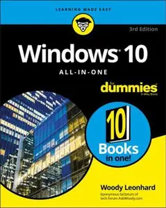 USED-Windows 10 All-In-One for Dummies by Leonhard, Woody (Paperback)