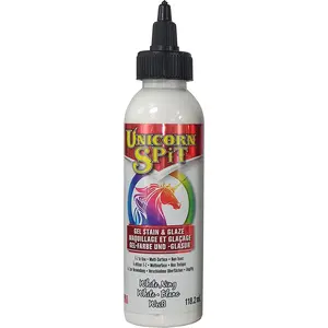 Unicorn Spit Concentrated Gel Stain and Glaze White Ning 4.0 Fl Oz