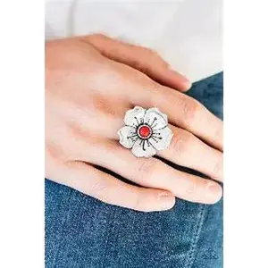 Paparazzi - Boho Blossom - red