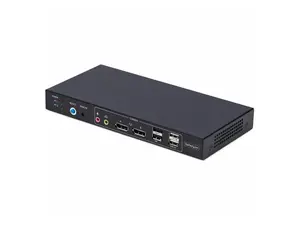 StarTech 2-Port Dual-Monitor DisplayPort KVM Switch with Dual View Video Matrix- 4K 60Hz - 4x USB Hub Ports - Hotkey Switching - DP 1.2 Matrix KVM   P2ADD121D-KVM-SWITCH
