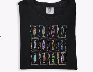 Comfort Colors Sardines Tin Fish Graphic Shirt, Coastal Grandma Trendy Tee