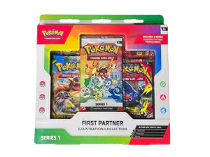 The Pokémon TCG: First Partner Illustration Collection — Series 1 | shipped sealed | live break