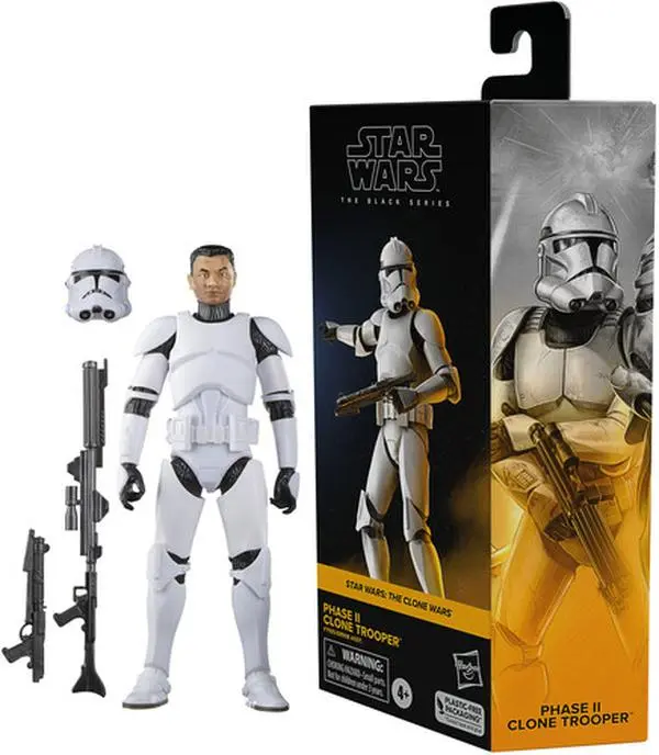 Star Wars: The Clone Wars - Black Series - Phase II Clone Trooper Action figurine/statue  [COLLECTIBLES] Action figurine/statue, Collectible