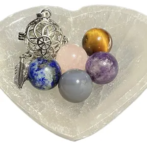 Closed Dreamcatcher Cage Necklace