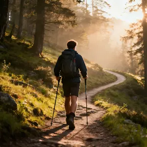 Climbing poles - Essential camping equipment for hiking and trekking - Durable outdoor adventure climbing poles, travel accessories