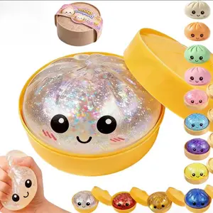 Glitter Dumpling Squishy, 2026 New Dumpling Squishy Mystery Box