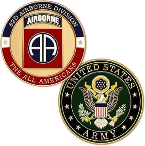 America 250 Military Veteran Coin, U.S. Independence Challenge Coin Souvenir, Gift for Patriotic Families and Coin Enthusiasts
