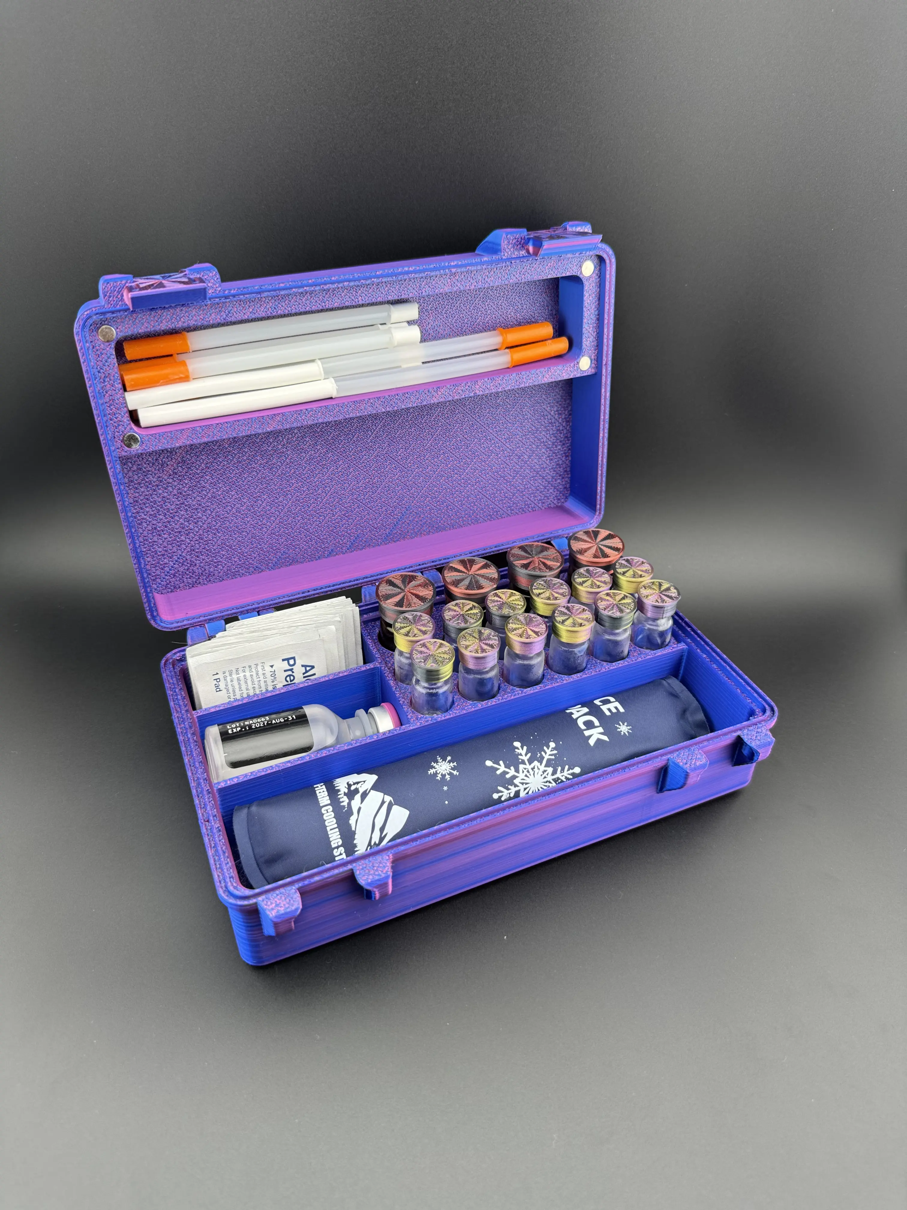 Ice Pack Peptide Storage Case