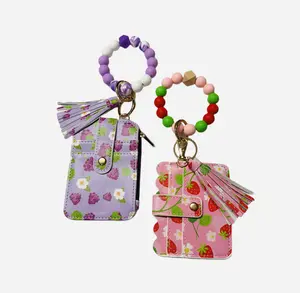 Matching Wallet with Silicone Bead Set Matching Wallet with Silicone Bead Set