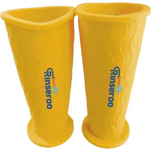 (2 Pack) Replacement Water Hose Connectors for JUMBO. Fits shower heads 4-7 Inches Wide, Easy Install Hose Attachment for Shower Cleaning (Sold Separately, Not for Tub Version)