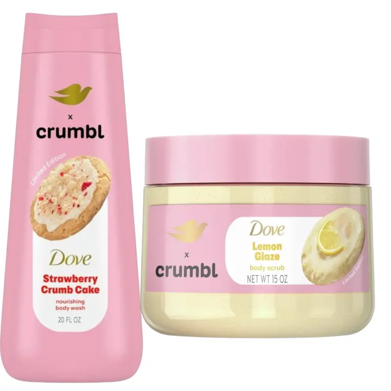 Lemon scrub & strawberry bodywash