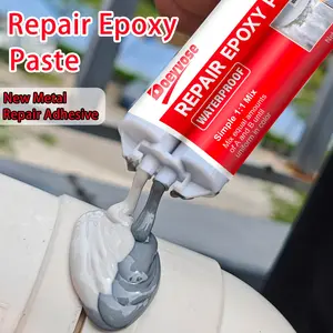 A+b Metal Repair Adhesive Waterproof Epoxy Resin Glue for Iron Steel DIY Metal Fixing Heat Resistant Sealing Agent