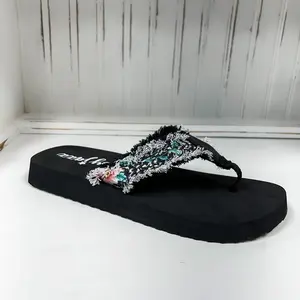 GJazz Flip Flop - Black Pink