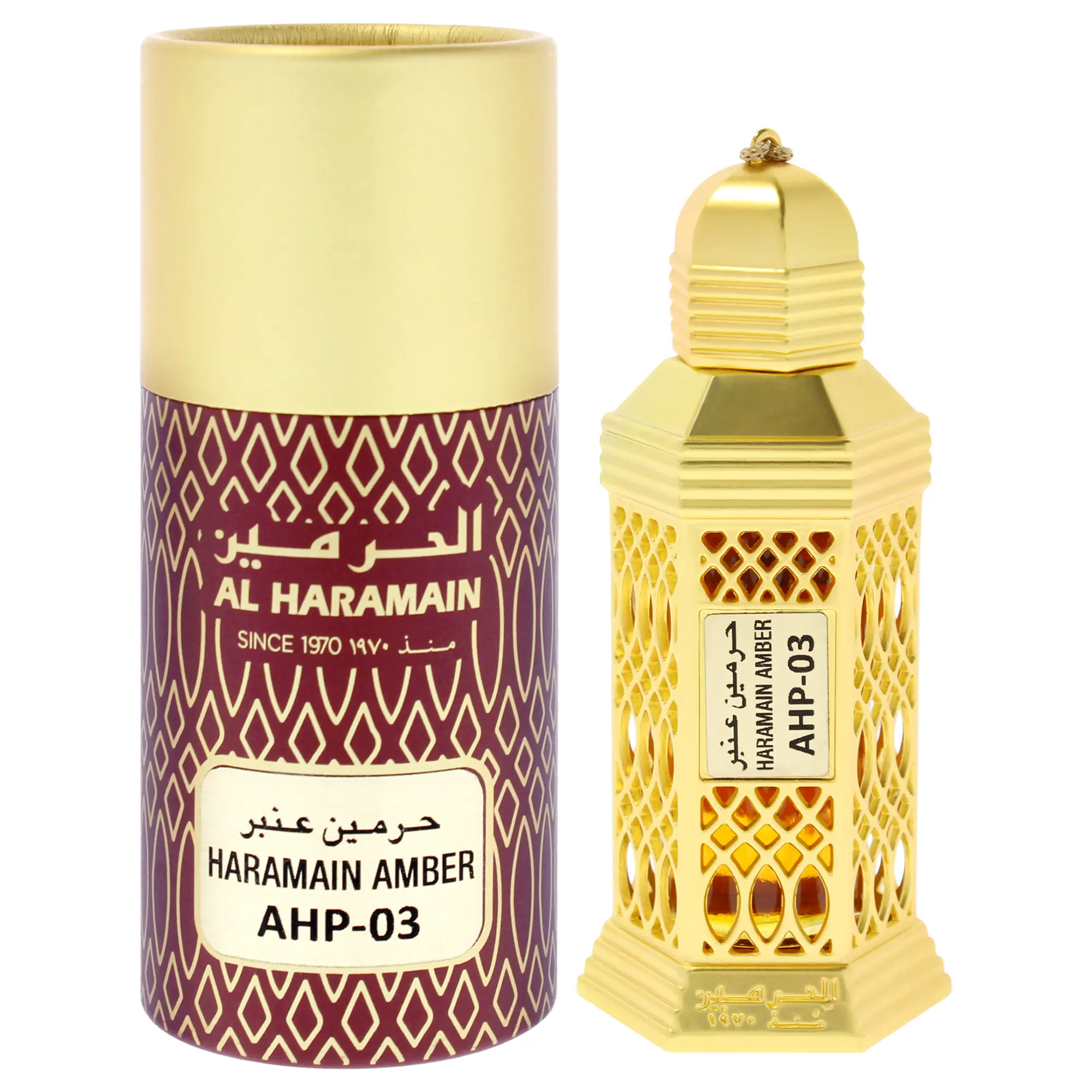 Amber by Al Haramain for Men - 0.4 oz Parfum Oil Amber by Al Haramain for Men - 0.4 oz Parfum Oil