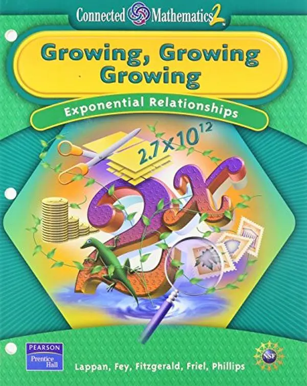 Prentice Hall Connected Mathematics Growing, Growing, Growing Student Edition (Softcover) 2006c by Glenda Lappan (Paperback) - Used