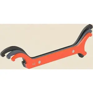 Compact Alloy Steel Locknut Wrench Set for Tight Spaces, 3-Piece Straight Design, 1/2 3/4 and 1-Inch Sizes, Durable Tool for Loosening and Tightening, Reusable Heavy-Duty Wrench Kit wrench kit