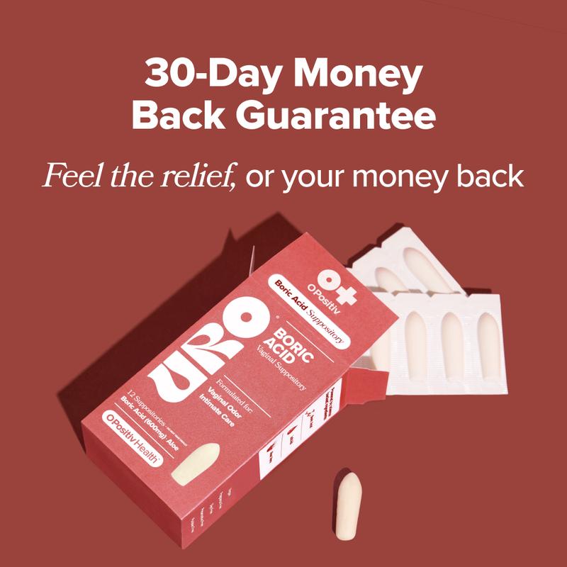 URO - Boric Acid Vaginal Support