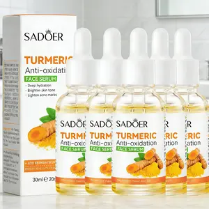 150mI Turmeric Face Serum Refreshing Non-Greasy MoisturizingNourishing Brightening Contains Turmeric Extract EssenceSuitable for All Skin Types